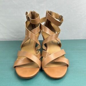 Lucky brand wedge sandals size 7m